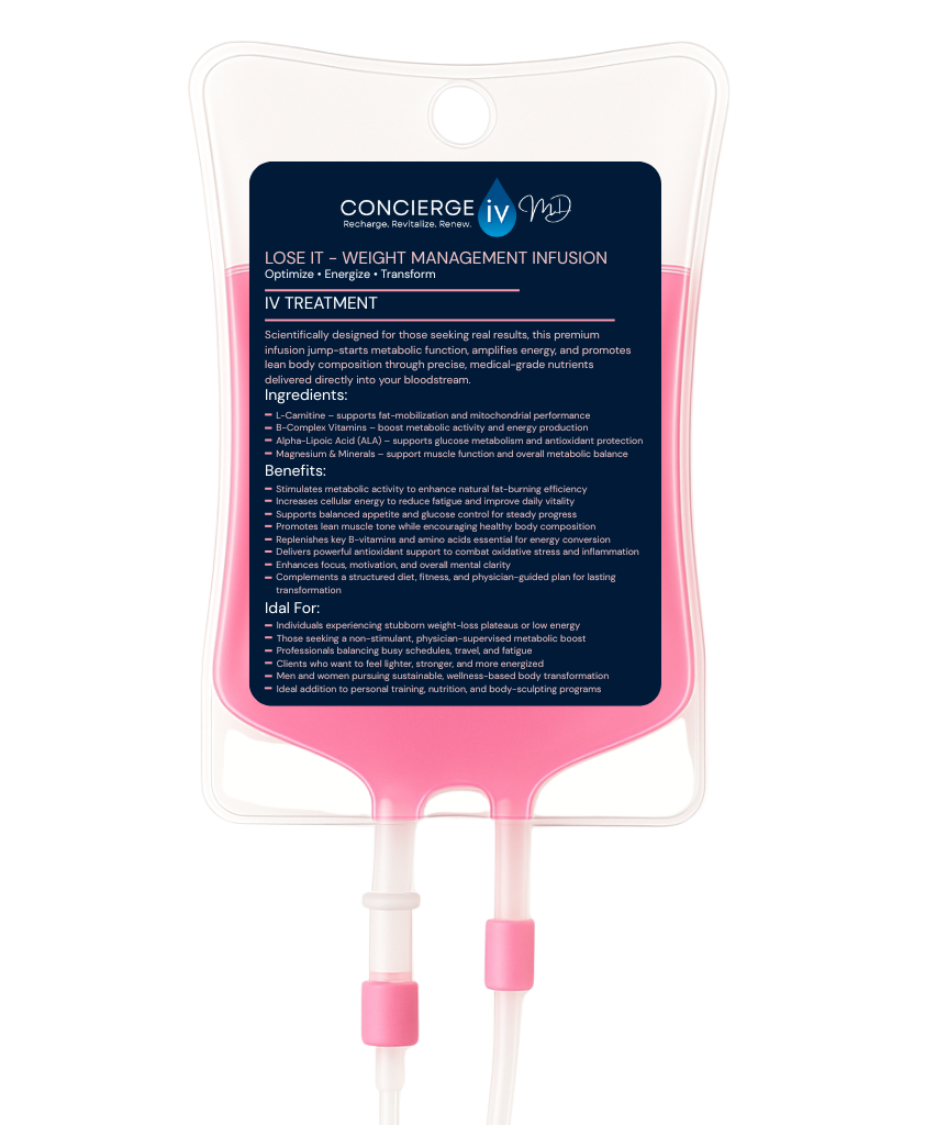 Lose It™ – Weight Management Infusion Image